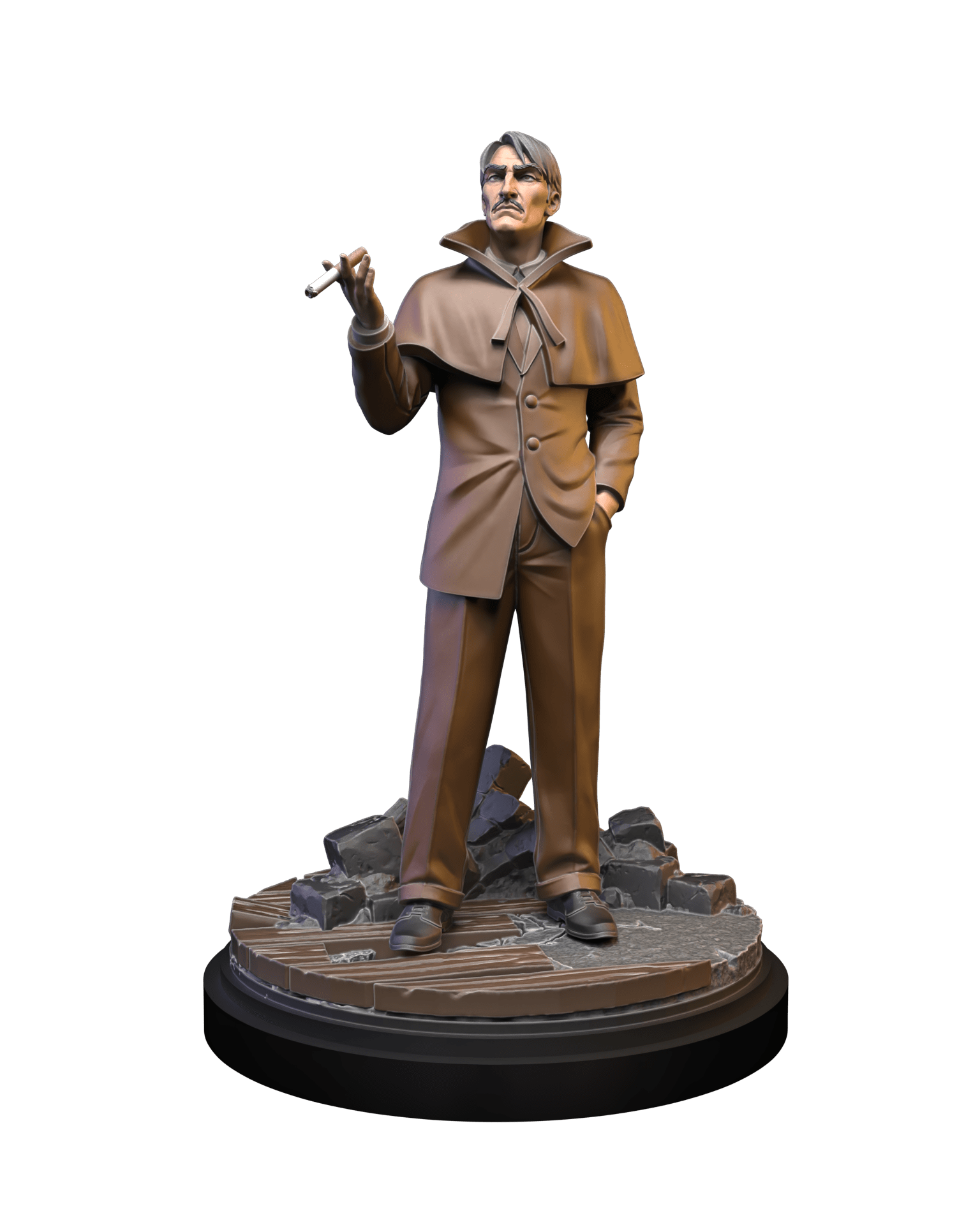 Head Trip | Silver Age Mastermind 3D Printing Miniature
