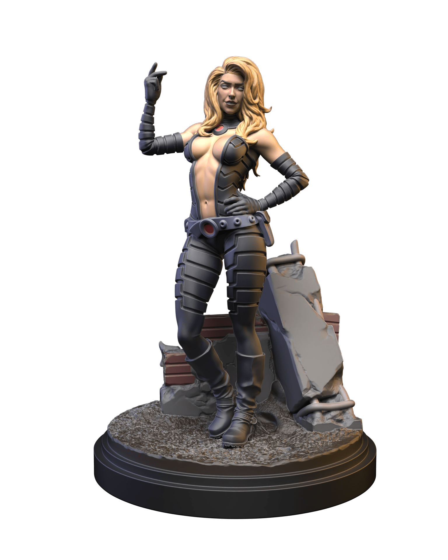 Gaslighter | Lady Mastermind 3D Printing Miniature