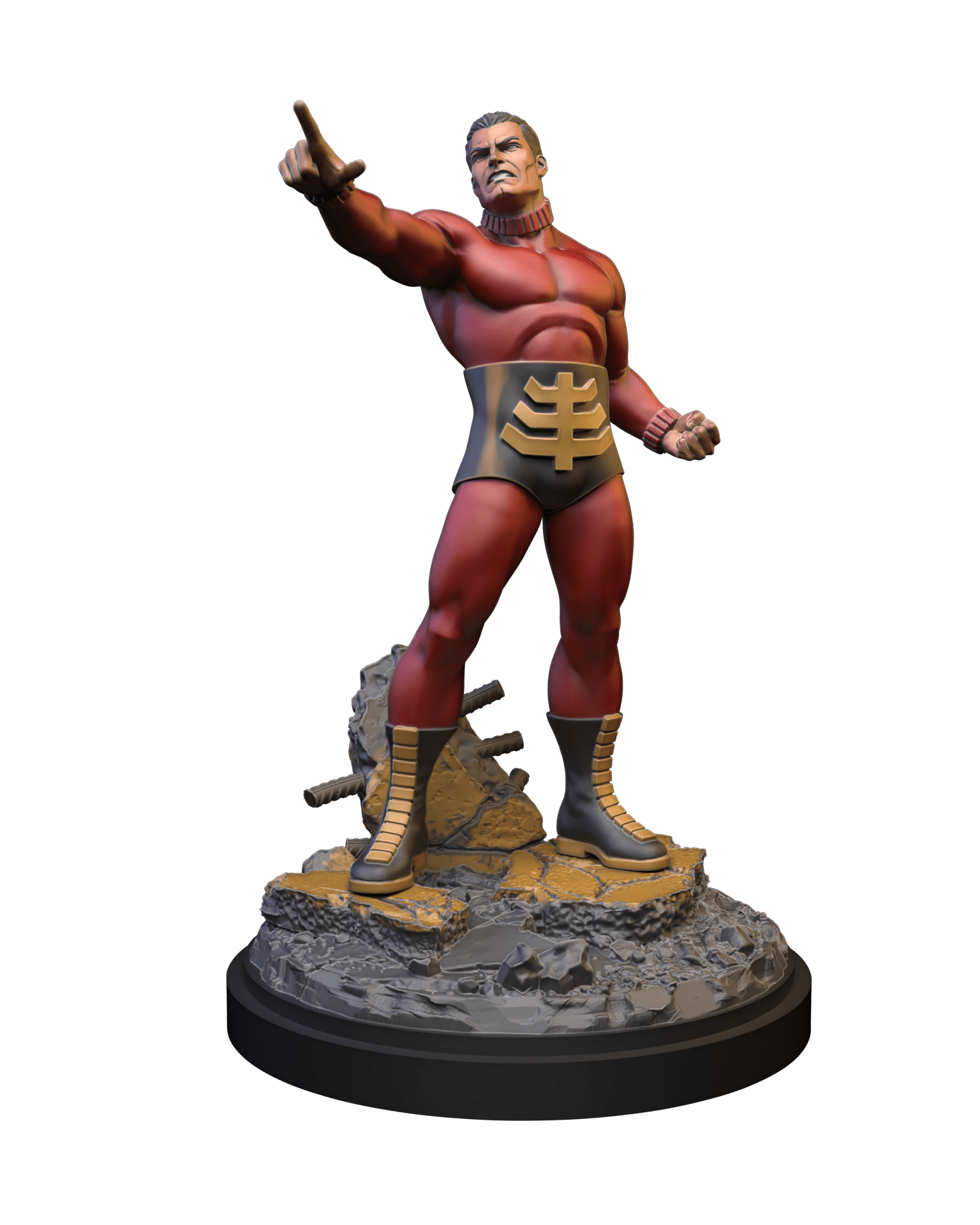 Untouchable | Silver Age Unus 3D Printing Miniature
