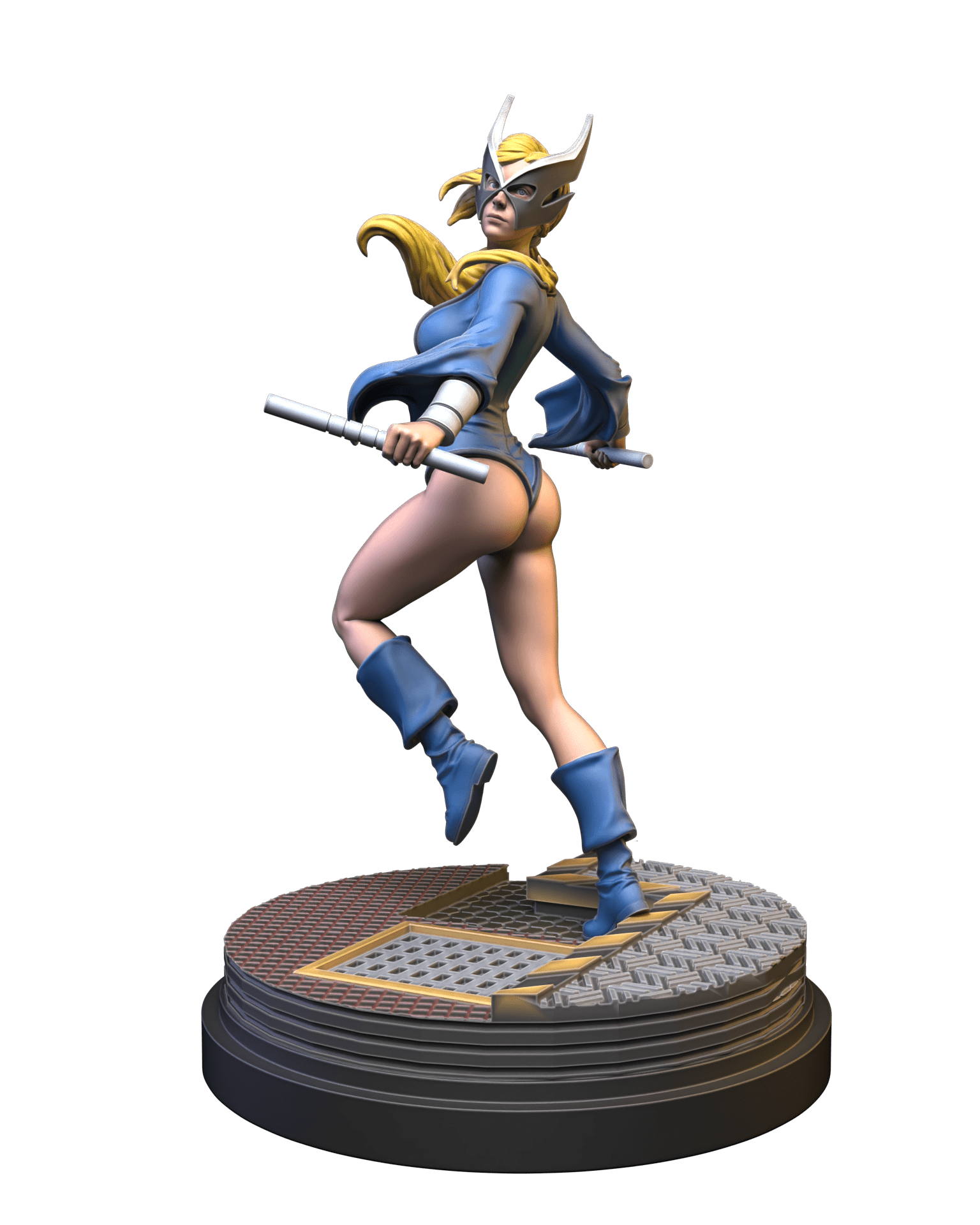 Battle Staff Blonde | Mockingbird 3D Printing Miniature