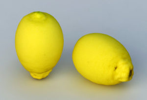 3d Lemon Model Free C4d Models