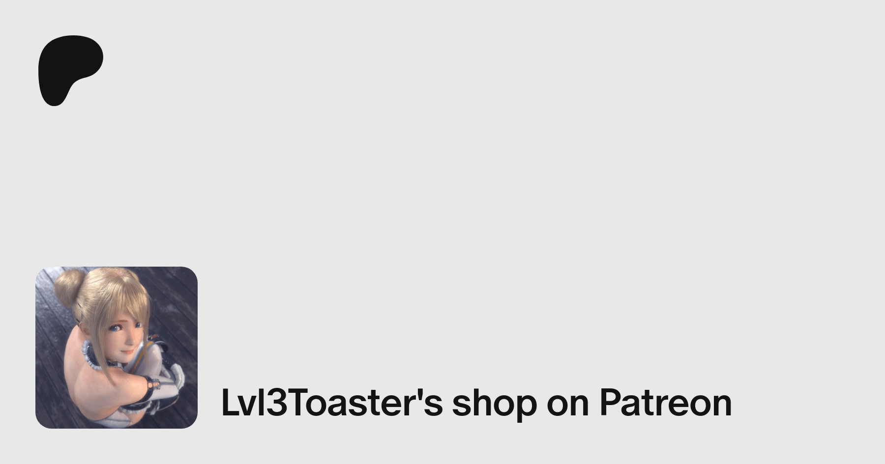 Lvl3Toaster | Creating 3D art using blender | Patreon