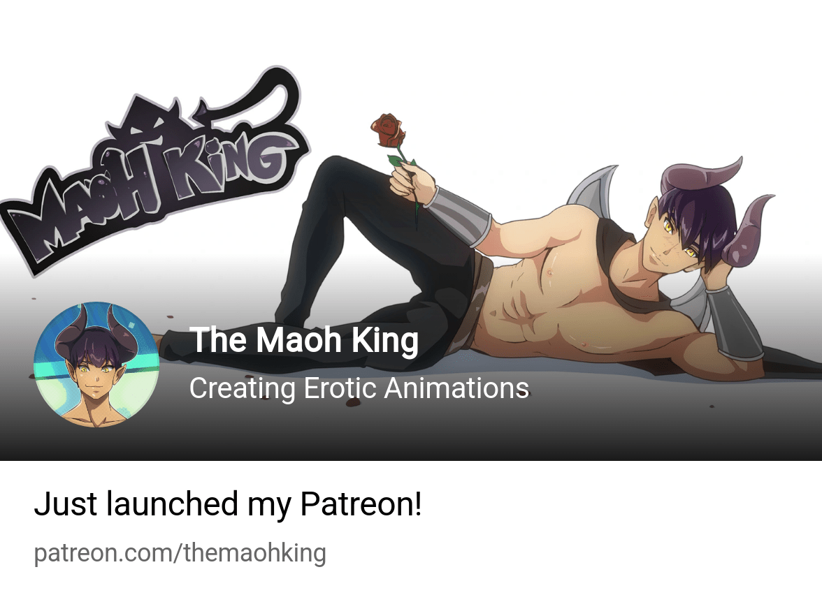 Maoh King on X: Oh, hey there guys! Big update on Patreon, check it out!  t.copM9GZUh817 My next long video will be about Flynn Rider and  Aladdin!!! I hope you are excited!💜