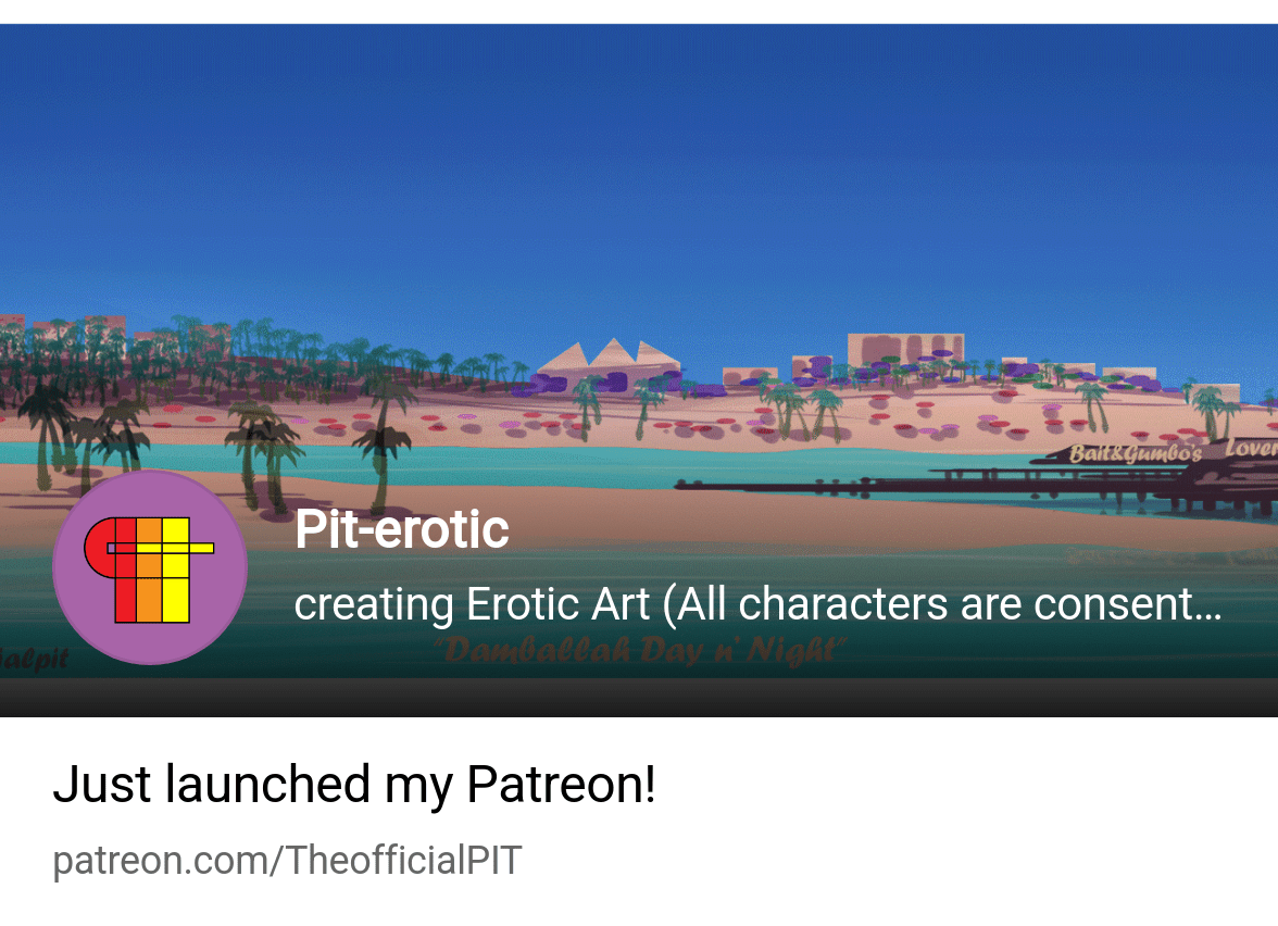 Pit-erotic | creating Erotic Art | Patreon