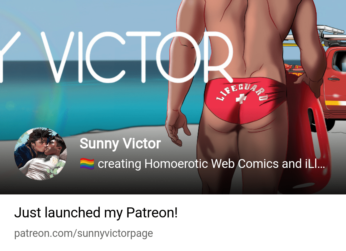 Sunny Victor | creating Gay Interest Art and Comics (NSFW) ❤ | Patreon