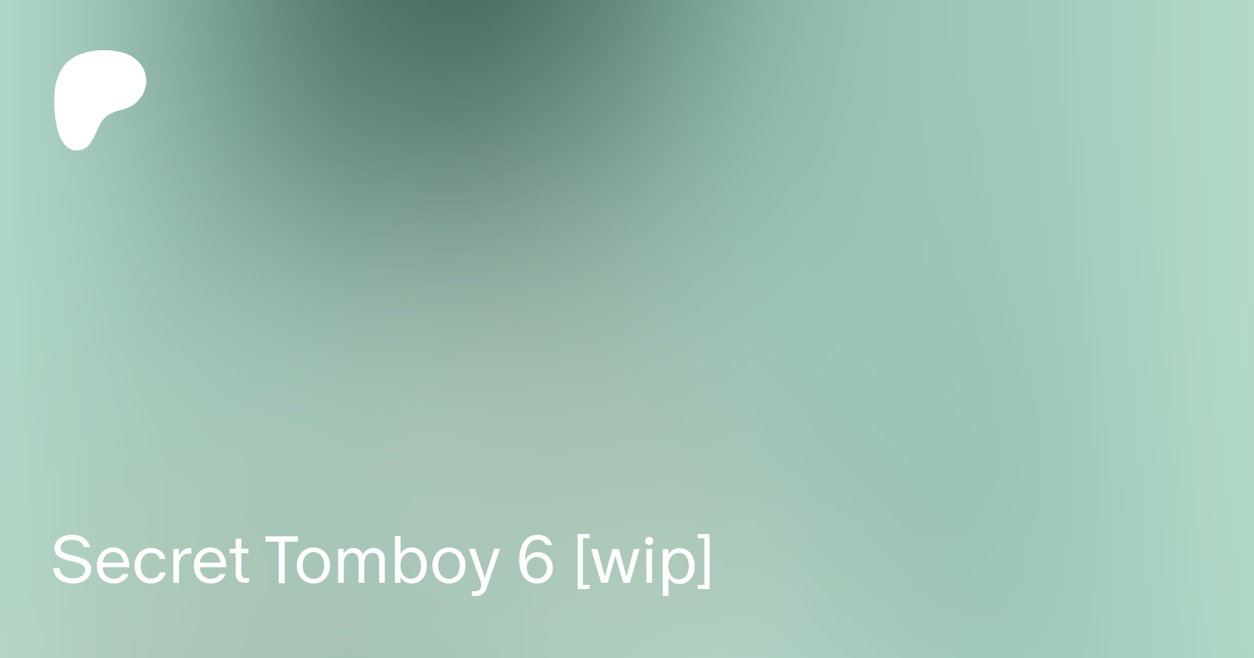 Secret Tomboy 6 [wip] | Patreon