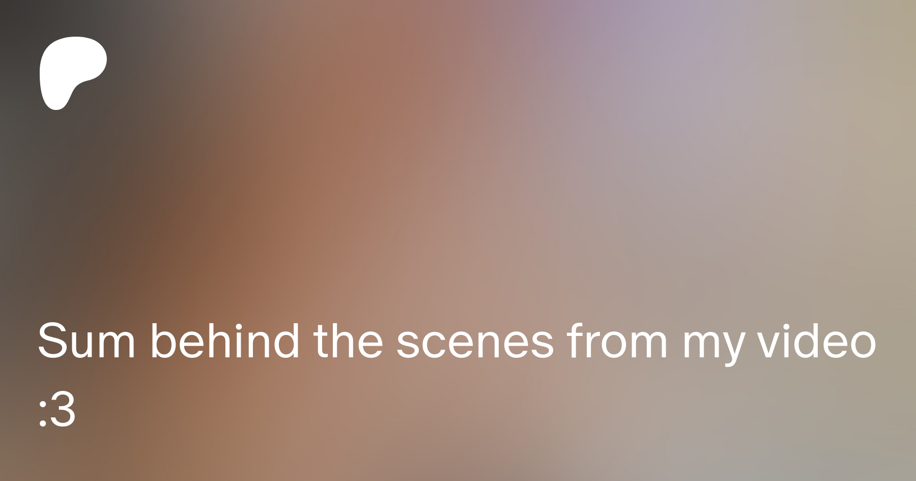 Sum behind the scenes from my video :3 | Patreon