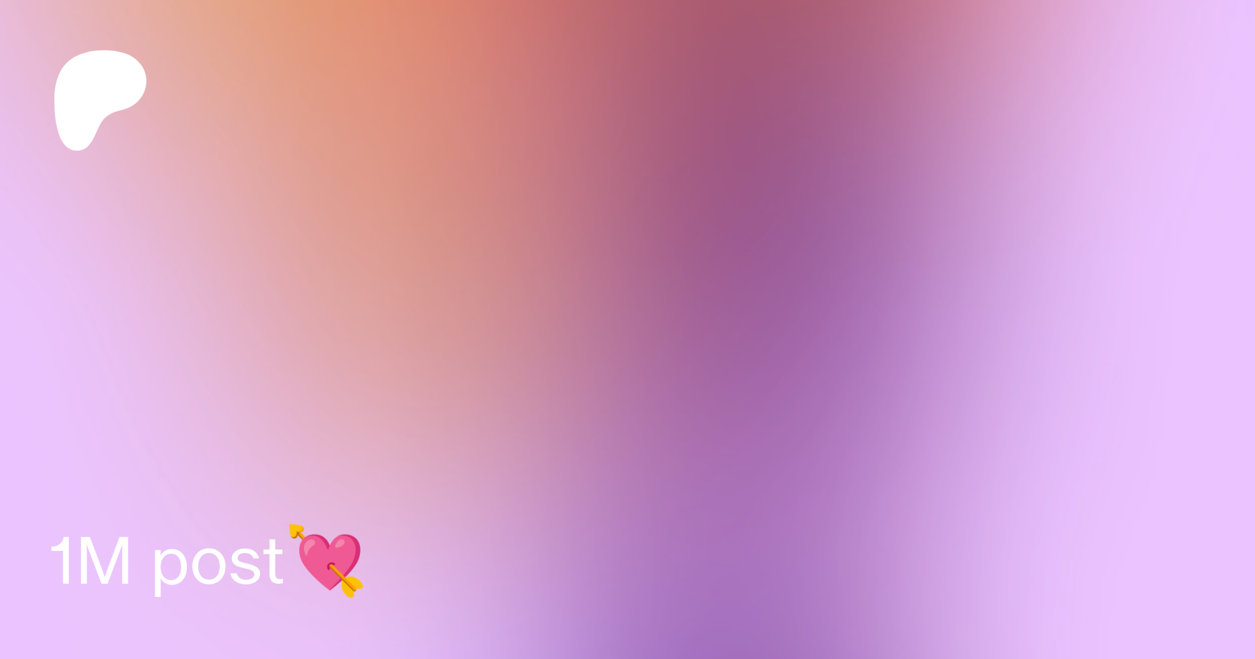 1M post💘 | Patreon