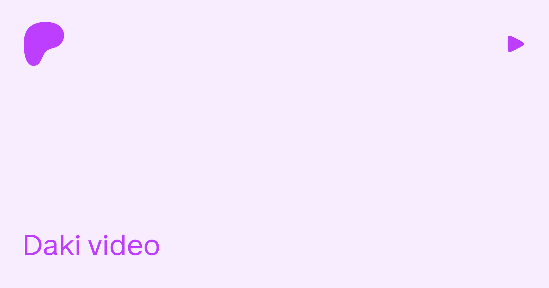 Daki video | Patreon