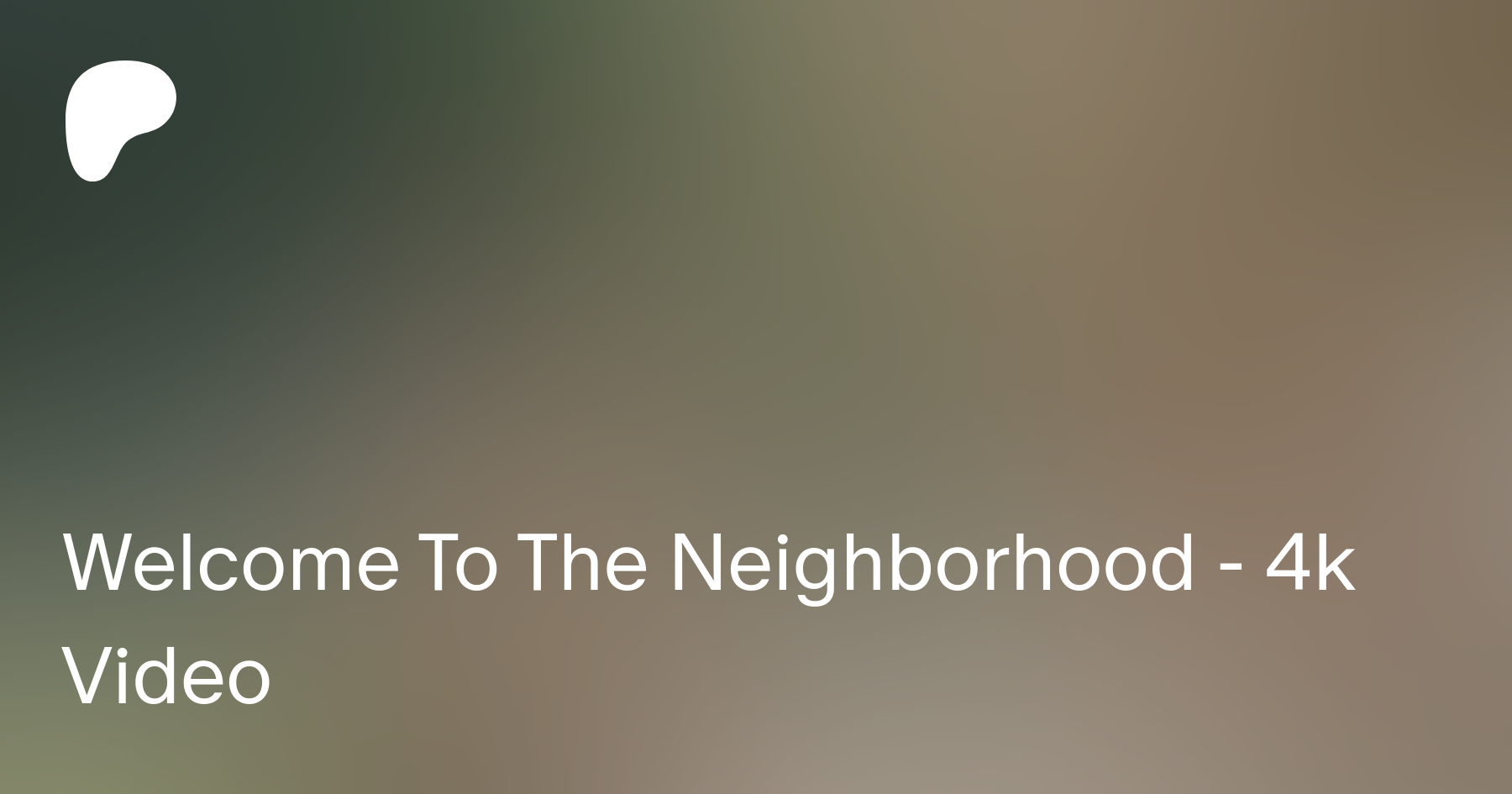 Welcome To The Neighborhood - Animated Image Set (GOLD) | Buttercoat en  Patreon