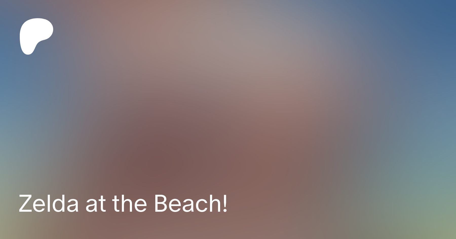 Zelda at the Beach! | Patreon