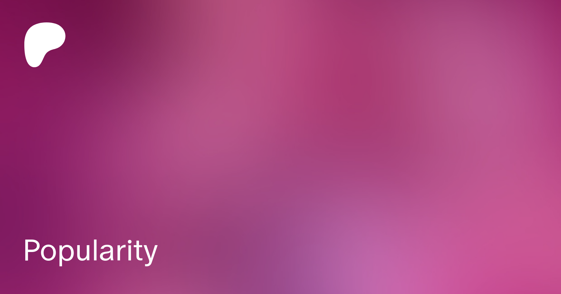 Popularity (Colored) | Patreon