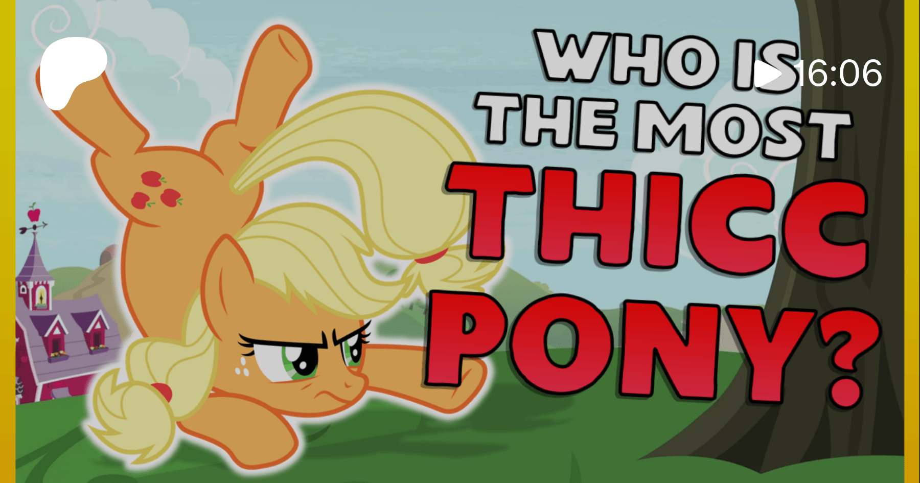 Which Mane 6 Is The Most THICC? | Patreon