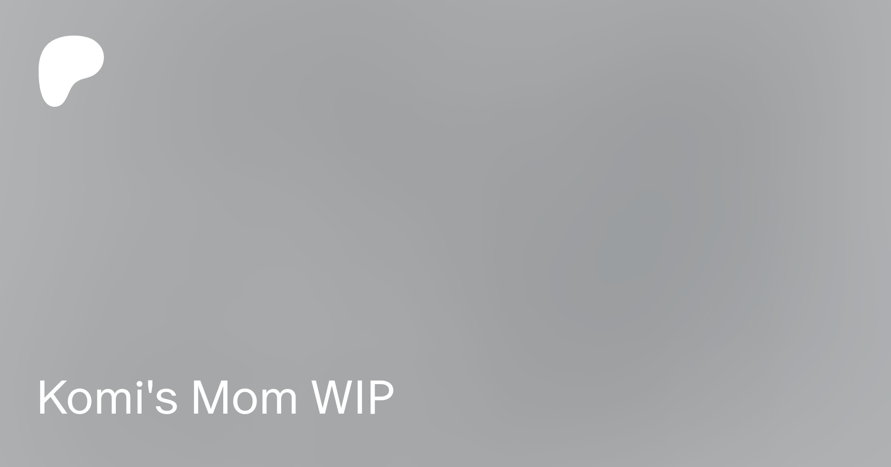 Komi's Mom WIP | Patreon