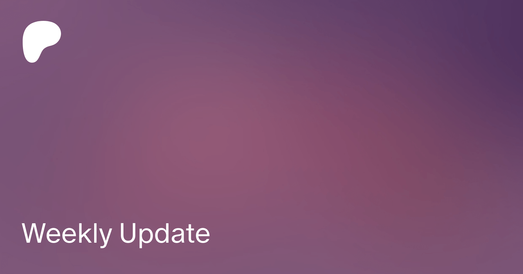 Weekly Update Patreon 