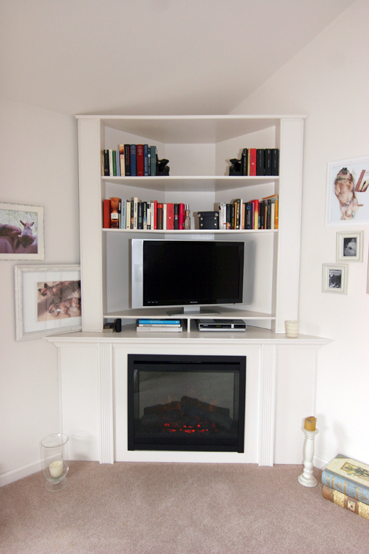 20 Appealing Corner Fireplace In The Living Room Home Design Lover