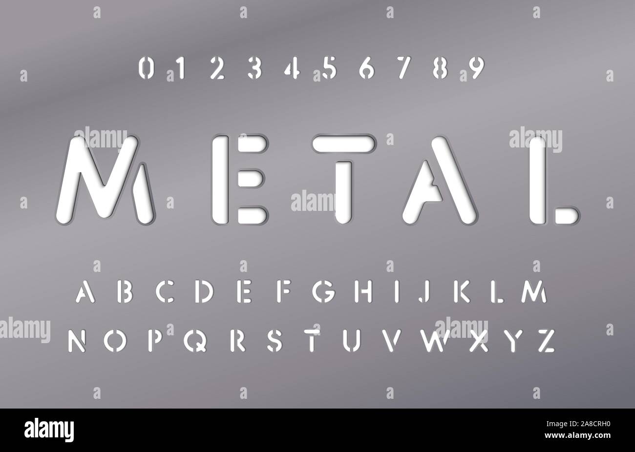 Numbers, find the standard deviation, and whoever's. Set Of Letters And Numbers In Metal Plate Metallic Material Style Of Alphabet Steel Plate With Font Typography Design Vector Graphic Stock Vector Image Art Alamy