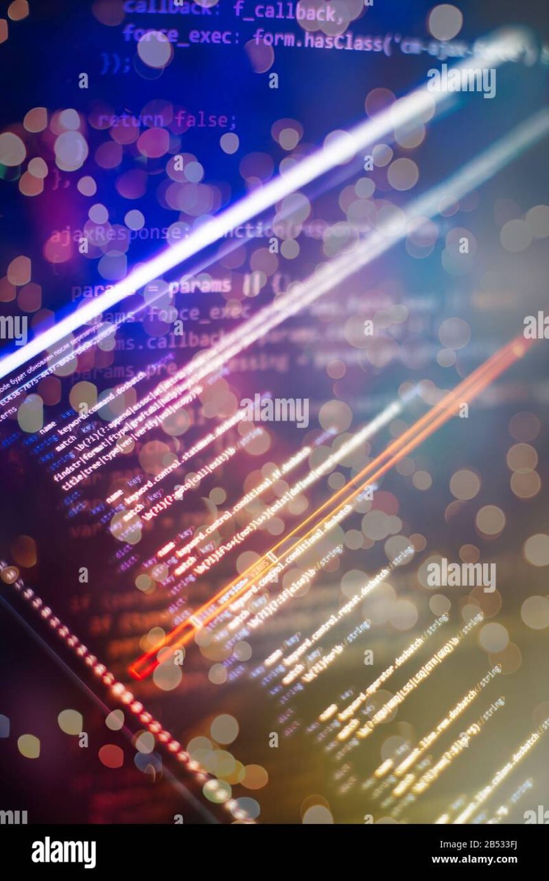 Javascript Code In Bracket Software Abstract Computer Script Code It - Gorgeous Vintage Wallpaper - Retina