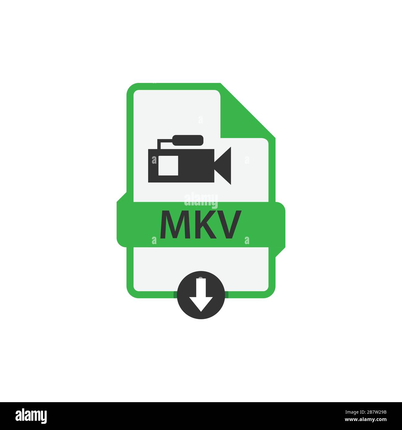 And, with discord's upload file limit size of 8 megabytes for videos, pictures and other files, your download shouldn't take more than a f. Mkv Download Video File Format Vector Image Mkv File Icon Flat Design Graphic Video Vector Stock Vector Image Art Alamy