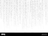 Abstract Technology Background Binary Data And Streaming Binary Code