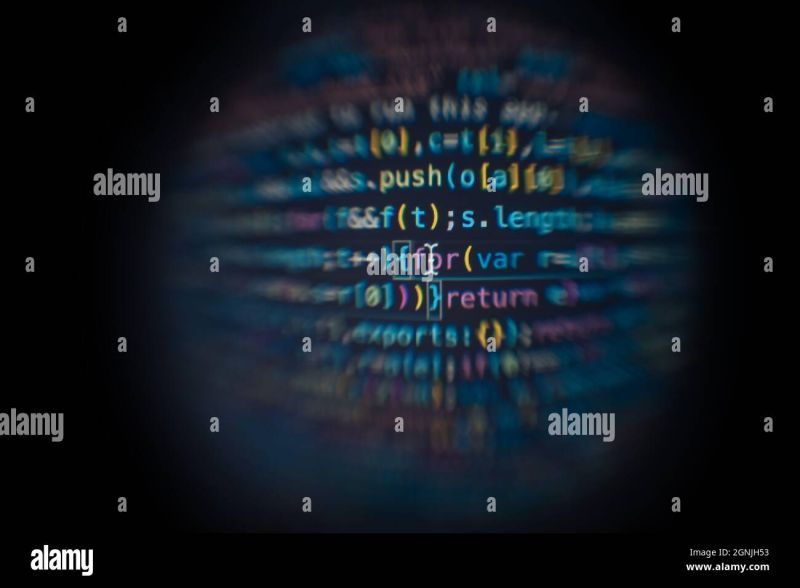 Software Developer Code Abstract Computer Script Code Code In A Glass - Vintage Backgrounds - Creative Ultra HD Collection