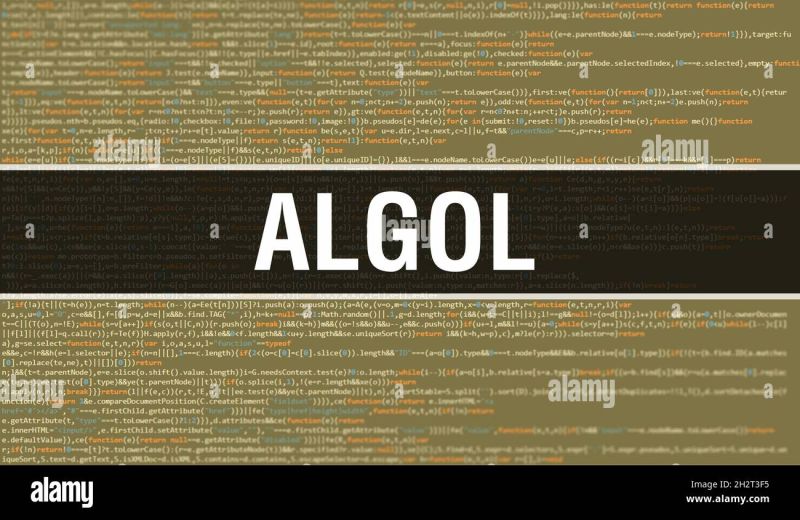 Algol Concept With Random Parts Of Program Code Algol With Programming Code Abstract Technology - Download Ultra HD Colorful Picture | HD
