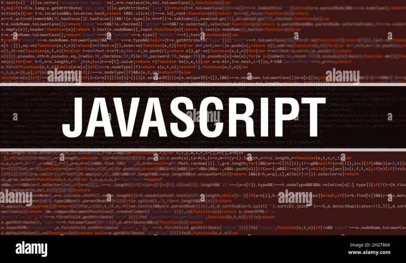 Jscript Concept With Random Parts Of Program Code Jscript With - City Illustrations - Incredible 4K Collection