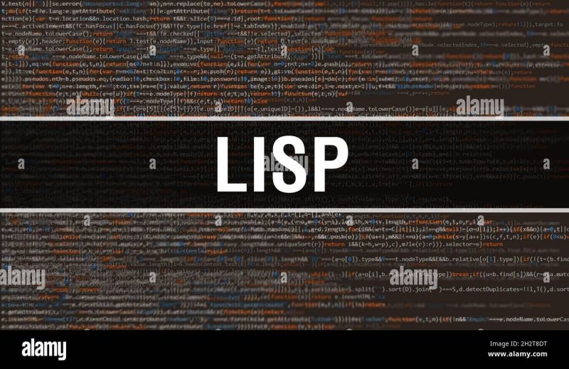 Lisp With Binary Code Digital Technology Background Abstract - Premium Space Background Gallery - Desktop