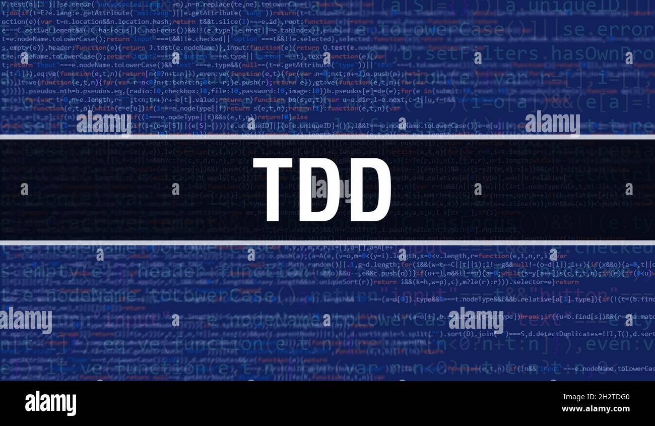 Tdd symbol hi-res stock photography and images