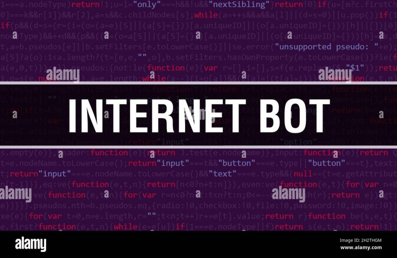 Internet Bot With Abstract Technology Binary Code Background Digital - Download Stunning Gradient Background | Desktop