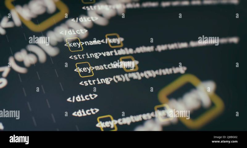 Software Developer Programming Code Abstract Computer Script Code Code Text Written And - Download High Quality Abstract Background | Desktop