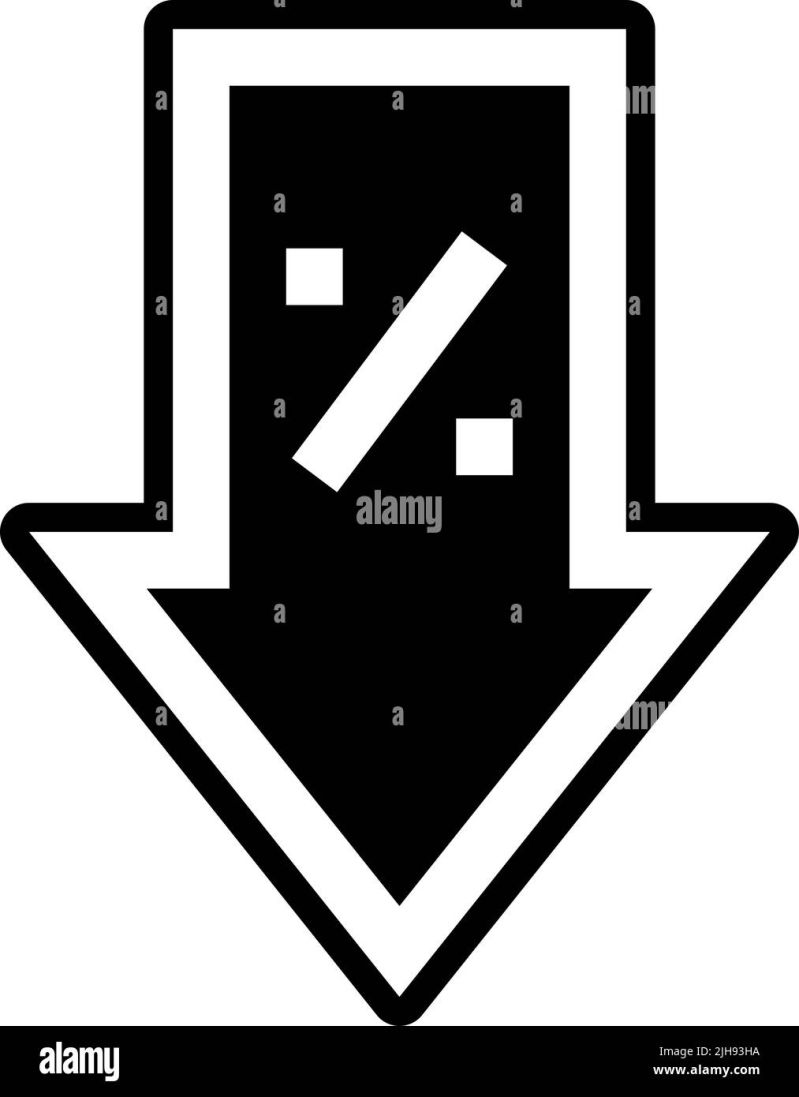 Increase And Decrease Decrease Stock Vector Image Art Alamy - Perfect Minimal Background - Full HD