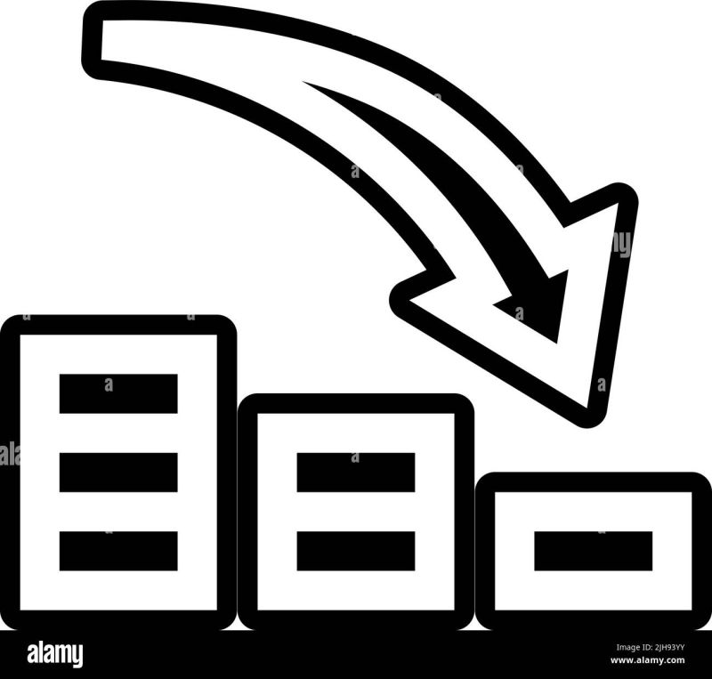 Increase And Decrease Decrease Stock Vector Image Art Alamy - Best Gradient Backgrounds in 4K