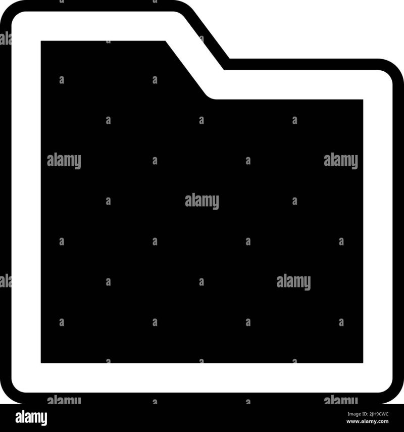 Basic Ui Folder Stock Vector Image Art Alamy - Vintage Image Collection - Retina Quality