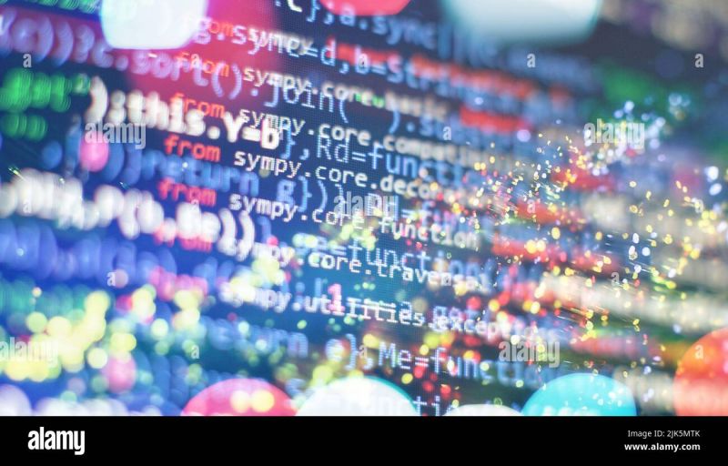 Focusing On Programming With Complex Code On Screen Stock Image Image Of Device Script 341844903 - Download Beautiful Ocean Texture | Mobile