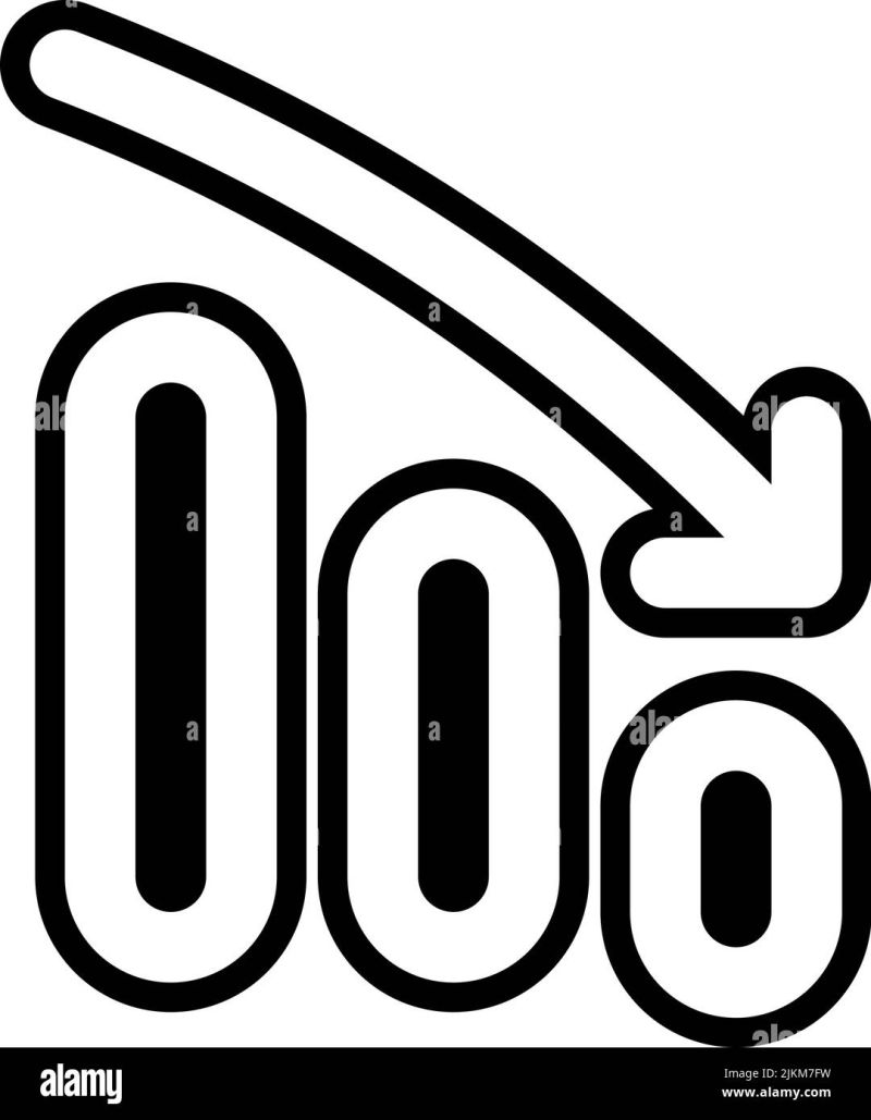 Decrease Icon Vector Image Stock Vector Image Art Alamy - Download Modern Ocean Illustration | Ultra HD