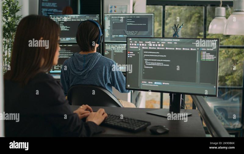 Computer Programming Coder Keyboard Typing Stock Photo Alamy - Download Ultra HD Space Pattern | 8K