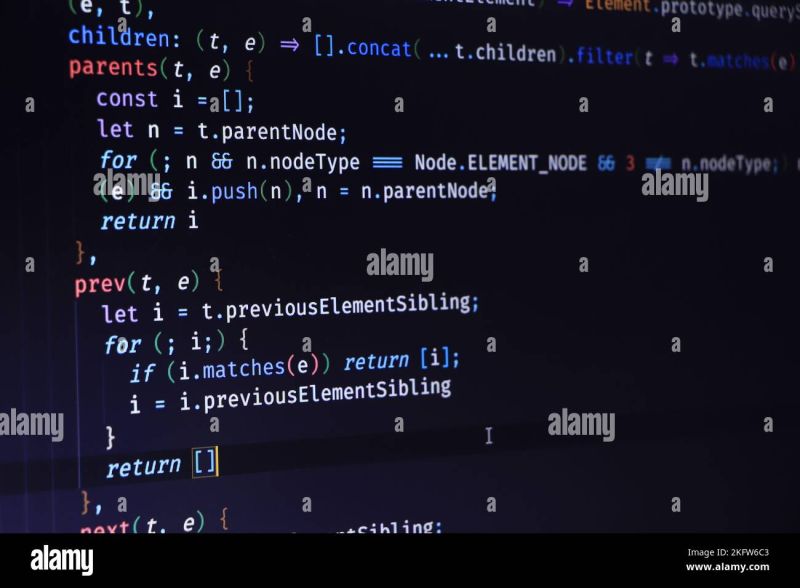 Premium Photo Software Developer Programming Code Abstract Computer Script Code Programming - Best Sunset Wallpapers in HD