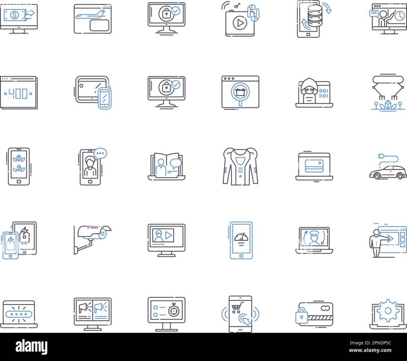 Structure Icons Line Icons Collection Javascript Web Server Framework Backend Express - Nature Picture Collection - 8K Quality