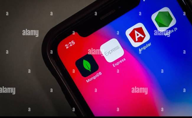 MEAN Stack (MongoDB, Express.js, Angular & Node.js) Icons In IPhone ...