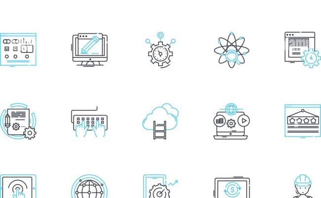 Programming Vector Line Icons Set. Programming, Coding, Scripting ...