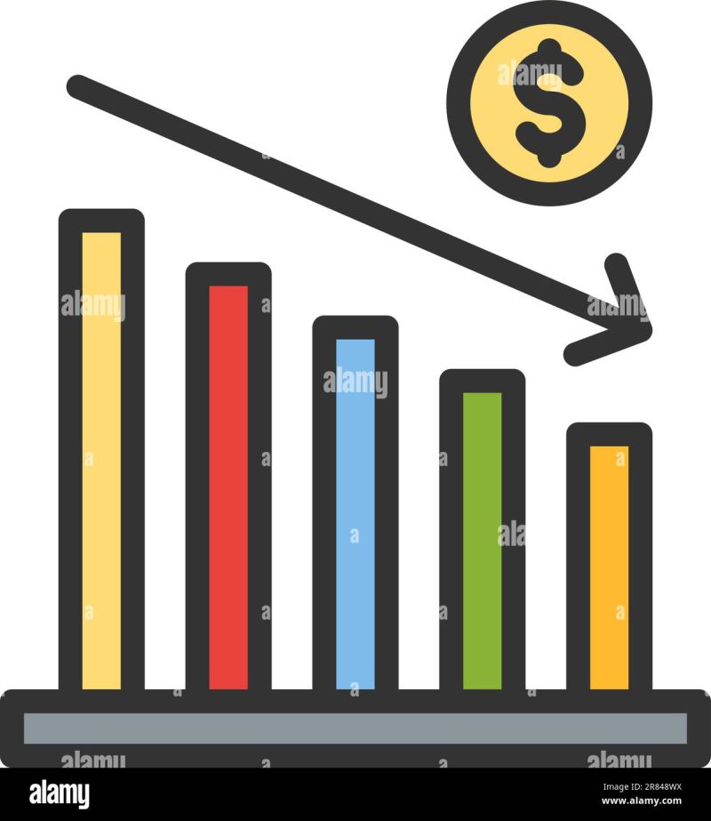 Decrease Flat Icon Stock Vector Image Art Alamy - Mobile Light Arts for Desktop