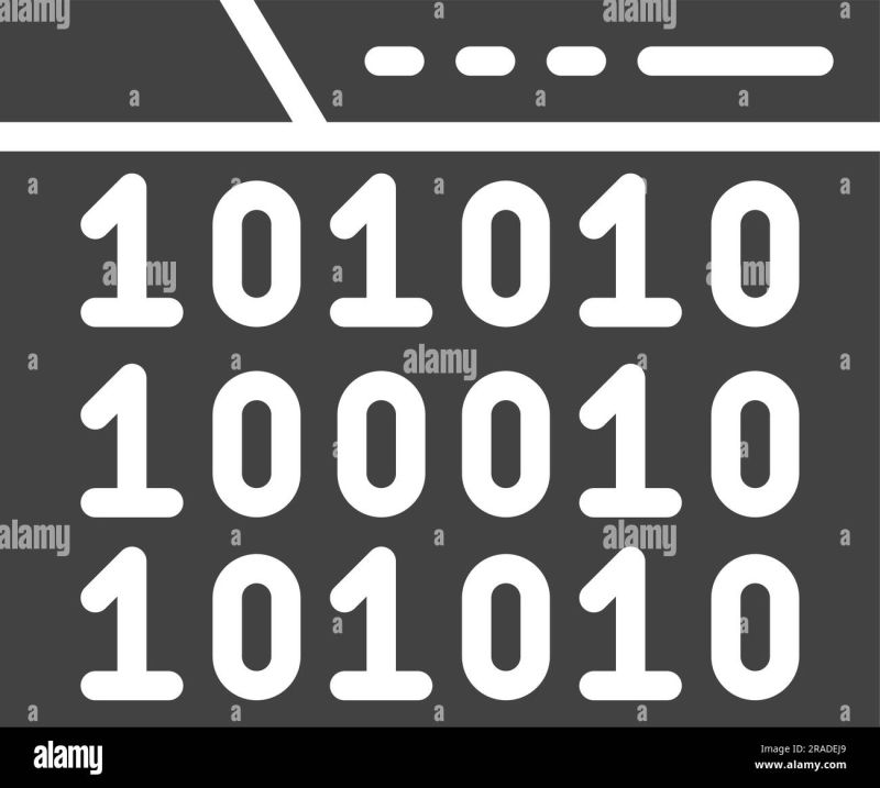 Binary Code Icons Set Stock Vector Image Art Alamy - Mountain Pictures - Incredible Desktop Collection