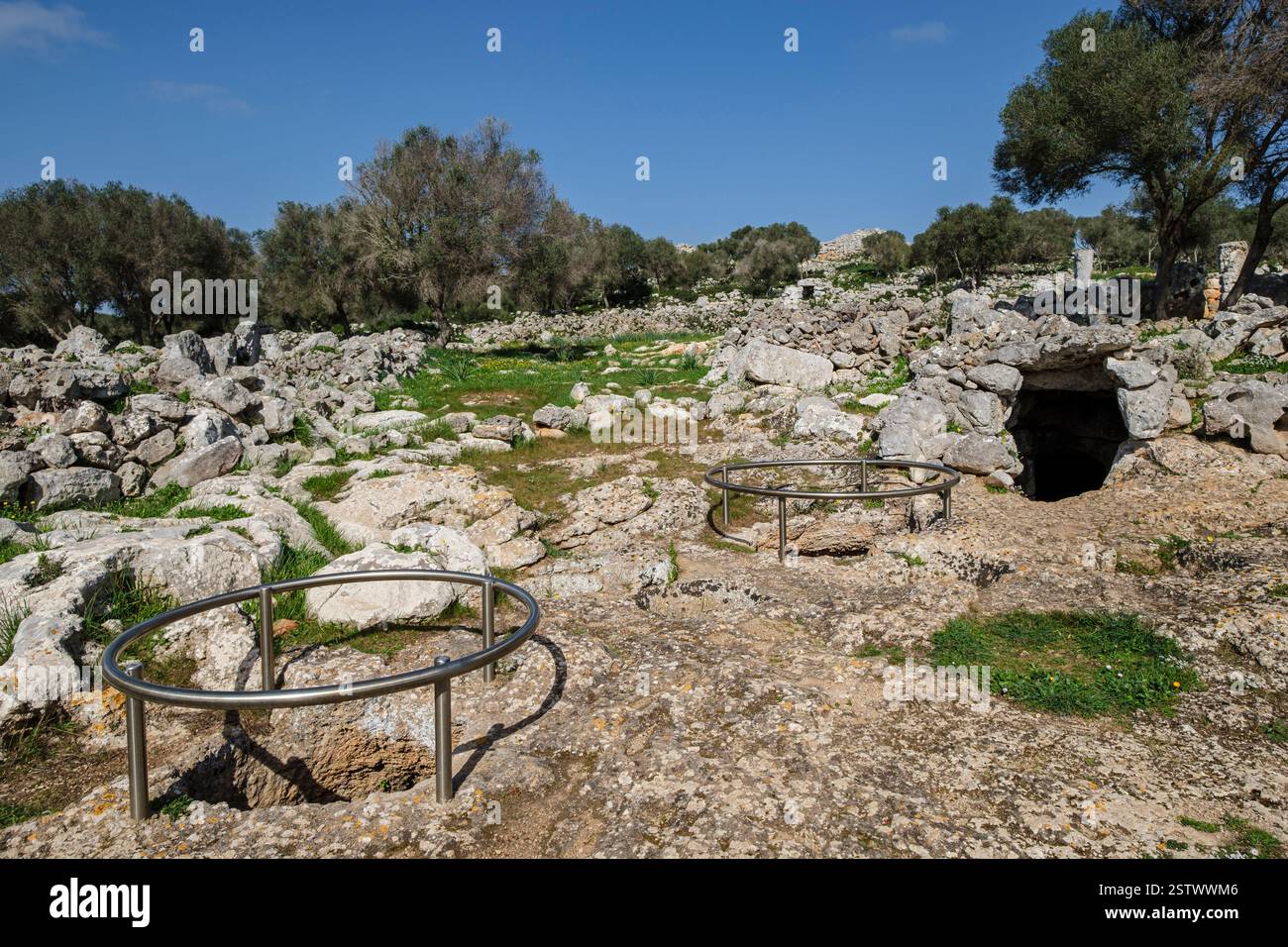 Rainwater collection system stock photo