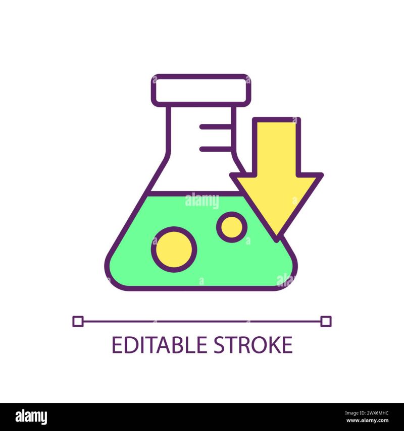 Coin Value Decrease Rgb Color Icon Stock Vector Image Art Alamy - HD Dark Pictures for Desktop