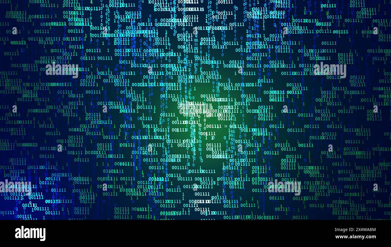 Background digits computer code hi-res stock photography and images