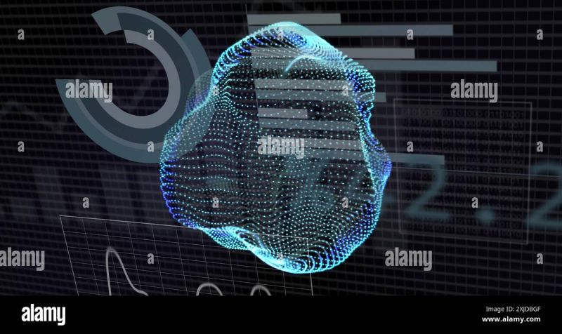 Image Of Ai Data Processing And Mesh Over Computer Server Global Artificial Intelligence Data - Best Space Photos in Mobile