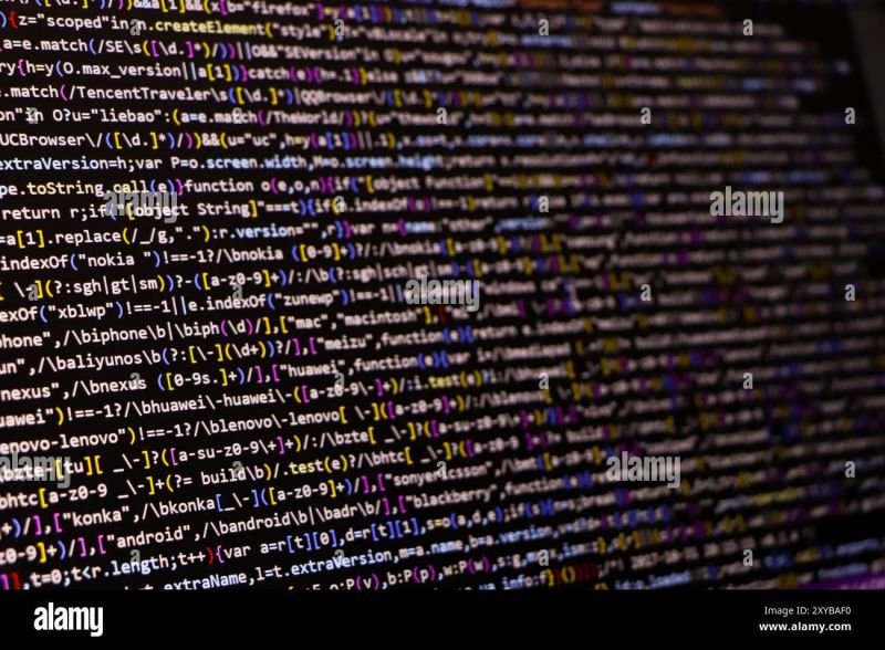 Developing Programming And Coding Technologies Abstract Screen Of Web - Sunset Backgrounds - Creative Retina Collection