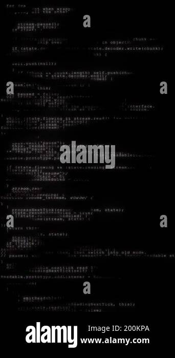 Abstract Digital Glitch Effect Noise Error Signal Code Scrolling Programming Virus Code Software - Premium Landscape Pattern Gallery - Desktop