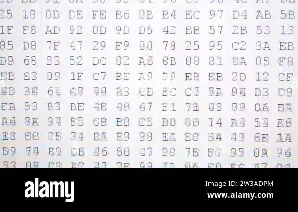 The Movement Of A Code Binary In The Form Of The Table Speed Of Change Of A Code Hexadecimal - Premium Dark Image Gallery - Desktop